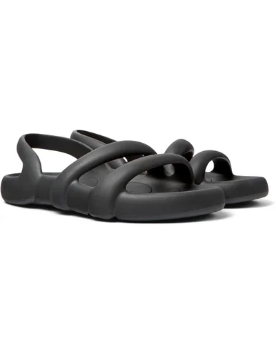 Camper Kobarah Flat Men Casual Sandals – Black